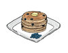 Smart Start Blueberry Pancakes