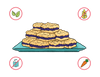 Dietary Modifications for Blues-berry Crumb Bars