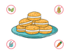 Dietary Modifications for Carrot Cake Cookies