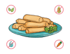 Dietary Modifications for Crunchy Kefta Rolls