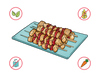 Dietary Modifications for Teriyaki Chicken Skewers