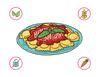 Dietary Modifications for Three Cheese Ravioli