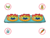Dietary Modifications for Technicolor Tartlets