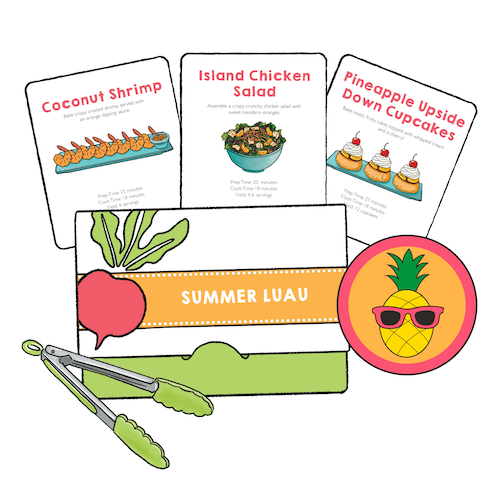 Summer Luau Cooking Kit