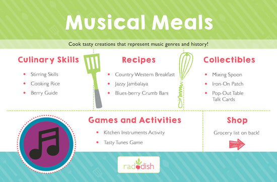 Musical Meals Cooking Kit
