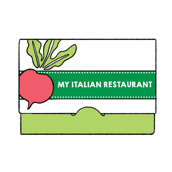 My Italian Restaurant Literature