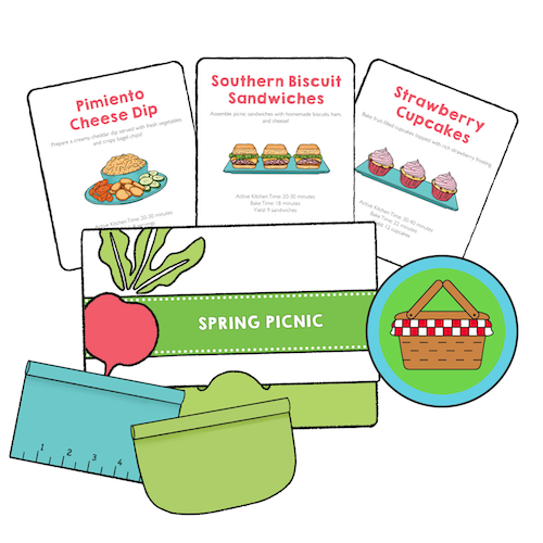Spring Picnic Cooking Kit