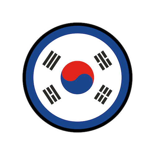 Korean Kitchen Korean Flag Patch