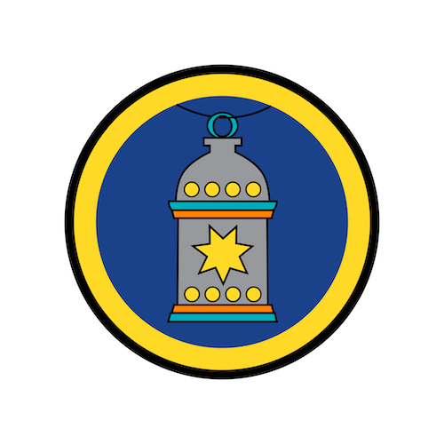 Middle East Feast Lantern Patch