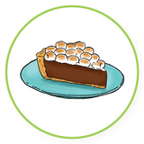 Chocolate S'mores Pie Kit ($7)