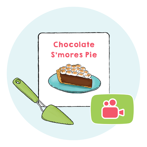 Chocolate S'mores Pie Kit ($7)